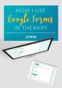 Are you looking to take your therapy data tracking more digital? I provide a tutorial on how to start using Google Forms in your speech therapy room, as well as my pros and cons to this system. This system is a great way to reduce paper waste and go green in your room!
