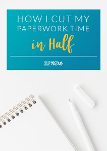 Do you LOVE writing IEPs? I didn't think so. Read all about a tool that could potentially cut SLP paperwork time in HALF!