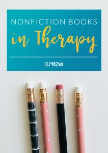 Do you like using nonfiction books in your speech therapy sessions? Click through to read about a nonfiction collection that I've recently discovered and LOVE! You'll be excited to incorporate these books into your therapy, too!
