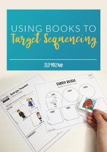Using books to target sequencing is an excellent way to bring in lots of tools and new techniques to your instruction - and your students will love the variety! I'm sharing my favorite ways to use books to target sequencing in this blog post, so give it a read and add in the comments how you use books for this purpose!