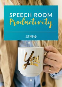 Are you feeling overwhelmed by everything you need to do? Rein in your speech room productivity with these six suggestions for systems and routines that all SLPs should try to employ. Once you get your organization habits in check, these systems and routines will take care of your productivity!