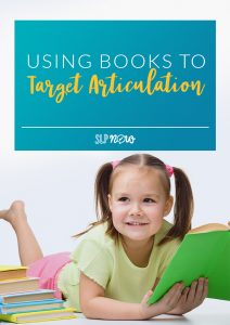 Using books to target articulation skills in speech therapy is a powerful way to have students practice and strengthen their articulation goals. Learn how I use books to target articulation in this post, and share in the comments whether you use books for articulation practice!