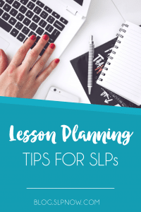 Wondering how to make fun, engaging, AND effective speech therapy lesson plans week after week? Click to sign up for FREE lesson planning tips and resources!