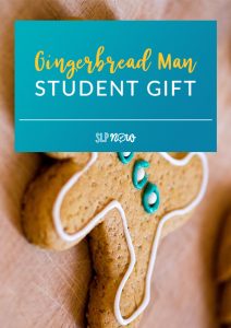 Looking for a quick and easy gift for your students this holiday season? Check out this free gingerbread playdough mat!