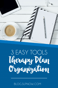 Do you struggle to find the speech therapy materials that you need for your sessions? Read about three quick and easy tools to organize your materials and simplify lesson planning.