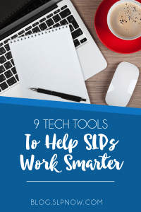 Want to work smarter, not harder? Check out this SLP list of time-saving tools!