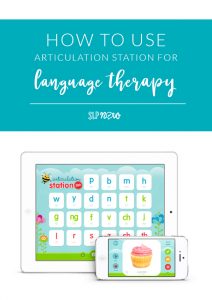 Are you looking for a way to jazz up your articulation instruction and practice? I recommend that you check out Articulation Station, an awesome app that makes articulation easy and fun. In this blog post, I'm describing what it is, how it works, and goals it helps you target. Click through to get all the details!
