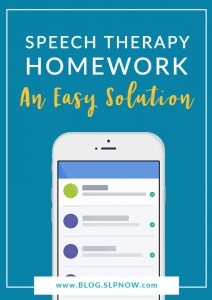 Are you tired of giving out speech therapy homework that never gets completed? You're not alone! I'm sharing three apps in this post that can help you improve your communication with parents to make sure that speech therapy homework gets done. Click through to read about the apps and how you can use them as a SLP.