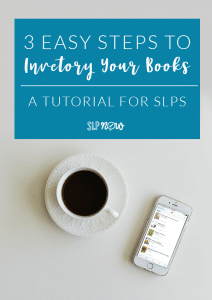 Looking for an easy way to keep track of your books? Check out this blog post for a quick tutorial to easily inventory your SLP library!
