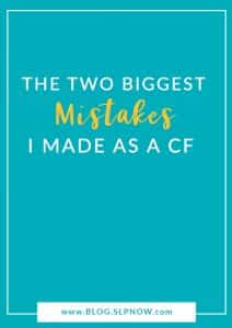 When I was a CF, I realized I was making some mistakes - which is, of course, inevitable. But in this post, I'm sharing the two biggest mistakes I made, as well as how I fixed those mistakes with contextualized intervention. Click through to read what I did.