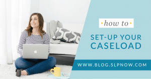 Getting started at a new school with a new caseload? It can feel overwhelming to have to do that, and you've got enough on your plate as a busy SLP! Find out how to set up your caseload quickly and easily to make your speech therapy more efficient and productive. Click through to read the post!