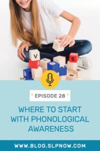 In this week's episode of the SLP Now podcast, Marisha is joined by Corey and Mikayla from Ascend SMARTER Intervention to help break down phonological awareness for SLPs. They describe the phonological awareness hierarchy and provide practical strategies that SLPs can use to support a student’s phonological awareness in therapy.
