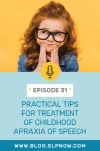 In this podcourse, Amy Graham shares tips and strategies that speech-language pathologists can use when treating students with childhood apraxia of speech. Amy discusses the importance of incorporating the principles of motor learning and shares practical tips for implementation.