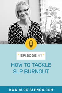 In this episode of the SLP Now podcast, Marisha and guest Angie Merced, an SLP and certified Life Coach, dig into the phenomenon of SLP burnout, and examine some specific practices that can help you to manage workplace stress and strike the right life-work balance for you.