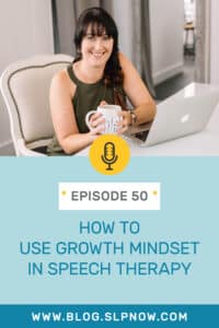 On this week's episode of the SLP Now podcast, we're joined once again by Kirstin Bowers from Kiwi Speech! She introduces the concept of growth mindset to SLPs, shares practical tips for implementation, and presents an easy-to-follow framework that SLPs can seamlessly implement growth mindset strategies in their therapy sessions. After listening, SLPs will be able to describe what growth mindset is, identify three characteristics of students who might benefit from growth mindset strategies, and describe three growth mindset strategies.