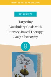 In this episode of the SLP Now podcast, Marisha shares therapy plans for a group of later elementary. After introducing the group, Marisha breaks down her planning process and shares practical and engaging therapy activities to target vocabulary goals.