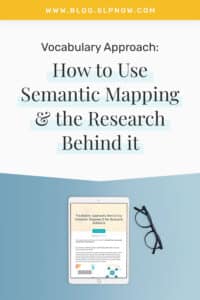 Semantic mapping is also called semantic feature analysis. It is an evidence-backed vocabulary intervention technique that helps students map out how words are related to each other and develop a deeper understanding beyond labeling.