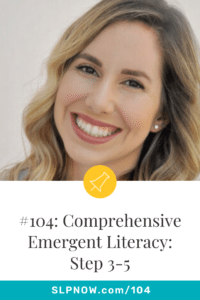 In today’s episode, Benita shares multiple strategies for the last 3 steps of the Comprehensive Emergent Literacy framework.