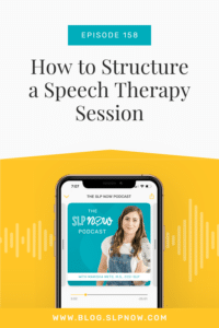 In this episode of SLP Now, Marisha shares a 5 step framework that helps SLPs stream line and structure their Speech Therapy Sessions.