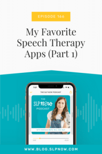 3 Favorite Apps for Speech Therapy